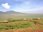masai village twins on tour