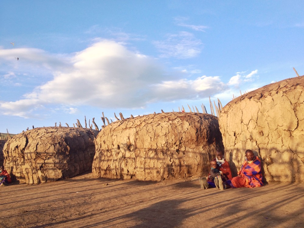 masai tribe village twins on tour